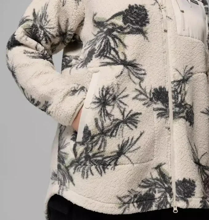 Sudadera con capucha y cremallera completa estampada Women Winter Warmth™ – Talla grande Sudadera con capucha y cremallera completa estampada Women Winter Warmth™ – Talla grande