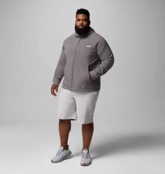 Sudadera con capucha y cremallera completa Hydroforce™ para hombre – Talla grande