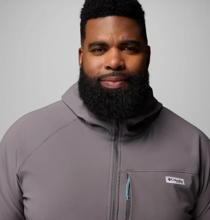 Sudadera con capucha y cremallera completa Hydroforce™ para hombre – Talla grande Sudadera con capucha y cremallera completa Hydroforce™ para hombre – Talla grande