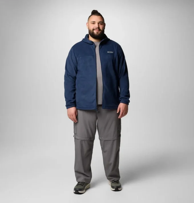 Sudadera con capucha y cremallera completa Steens Mountain para hombre – Talla grande Sudadera con capucha y cremallera completa Steens Mountain para hombre – Talla grande