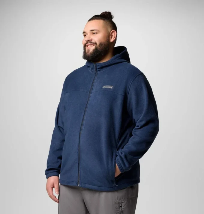 Sudadera con capucha y cremallera completa Steens Mountain para hombre – Talla grande Sudadera con capucha y cremallera completa Steens Mountain para hombre – Talla grande