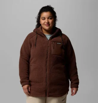 Sudadera con capucha y cremallera completa Women Winter Warmth™ – Tallas grandes