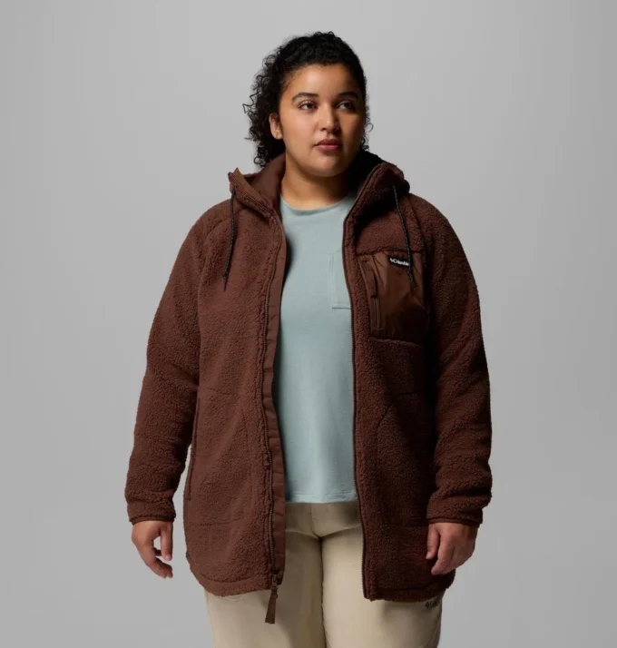Sudadera con capucha y cremallera completa Women Winter Warmth™ – Tallas grandes Sudadera con capucha y cremallera completa Women Winter Warmth™ – Tallas grandes