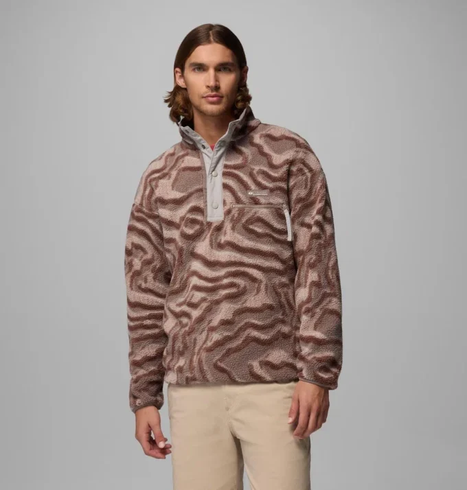 Sudadera con capucha y estampado Helvetia™ II para hombre con medio broche Sudadera con capucha y estampado Helvetia™ II para hombre con medio broche