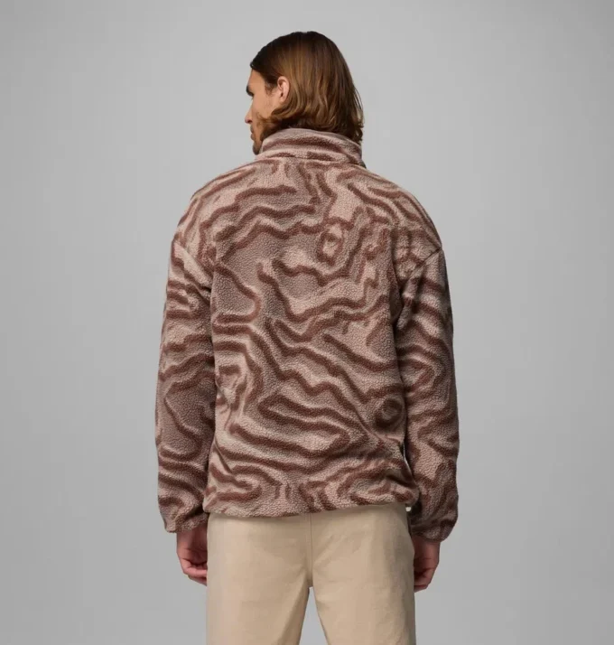 Sudadera con capucha y estampado Helvetia™ II para hombre con medio broche Sudadera con capucha y estampado Helvetia™ II para hombre con medio broche