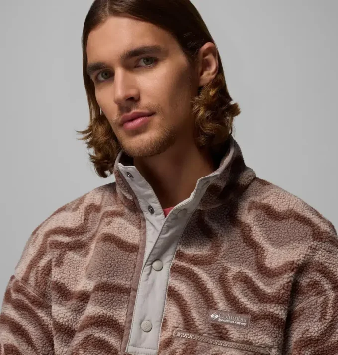Sudadera con capucha y estampado Helvetia™ II para hombre con medio broche Sudadera con capucha y estampado Helvetia™ II para hombre con medio broche