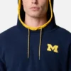 Sudadera con capucha y forro polar Collegiate Flanker™ para hombre – Michigan