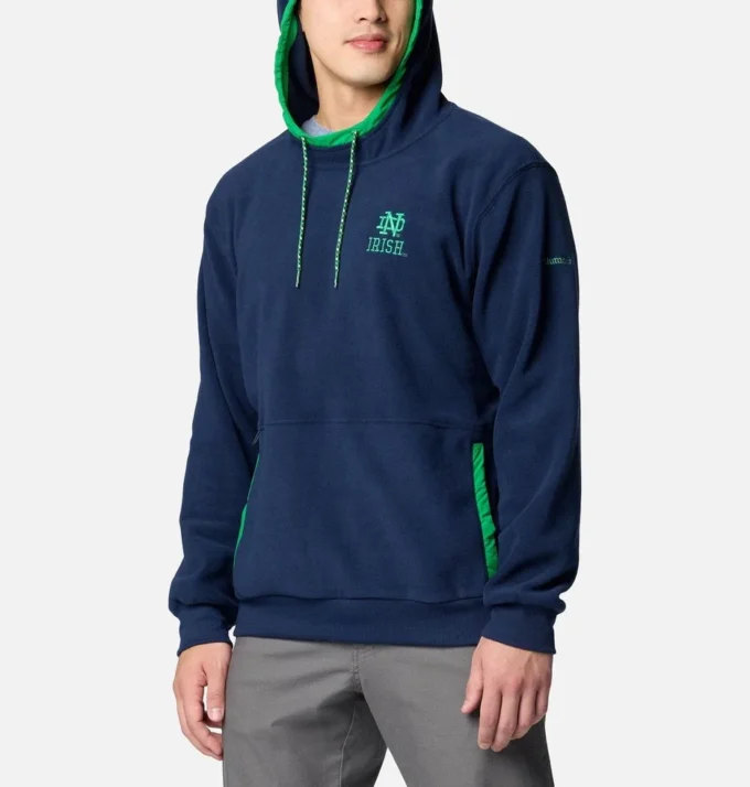 Sudadera con capucha y forro polar Flanker™ para hombre – Notre Dame