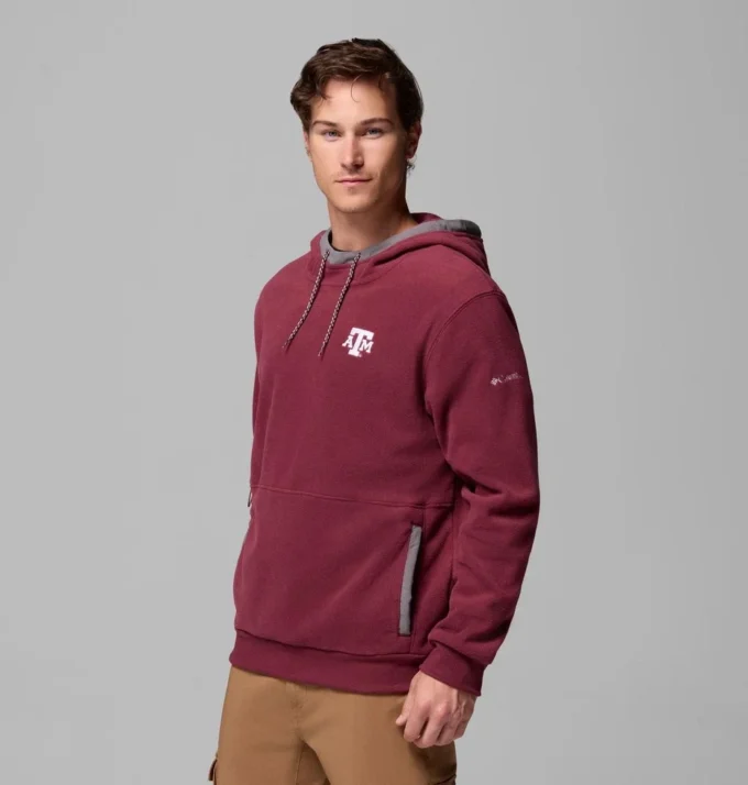 Sudadera con capucha y forro polar Flanker™ para hombre – Texas A&M