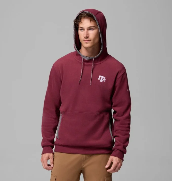 Sudadera con capucha y forro polar Flanker™ para hombre – Texas A&M