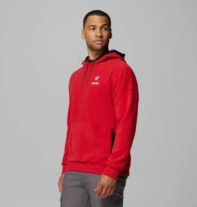 Sudadera con capucha y forro polar Flanker™ para hombre – Wisconsin