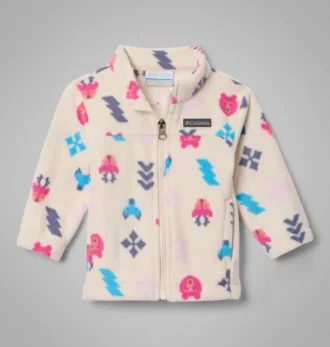 Sudadera con cremallera completa y estampado Castle Dale™ para niñas bebés Sudadera con cremallera completa y estampado Castle Dale™ para niñas bebés