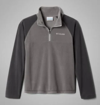 Sudadera con cremallera de cuarto de manga larga Glacial™ para niño