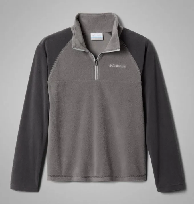 Sudadera con cremallera de cuarto de manga larga Glacial™ para niño