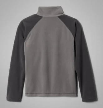 Sudadera con cremallera de cuarto de manga larga Glacial™ para niño