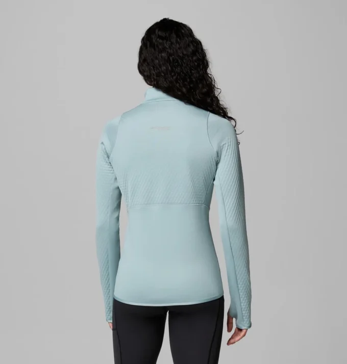 Sudadera con media cremallera Crystal Leaf™ Omni-Heat™ Helix para mujer Sudadera con media cremallera Crystal Leaf™ Omni-Heat™ Helix para mujer
