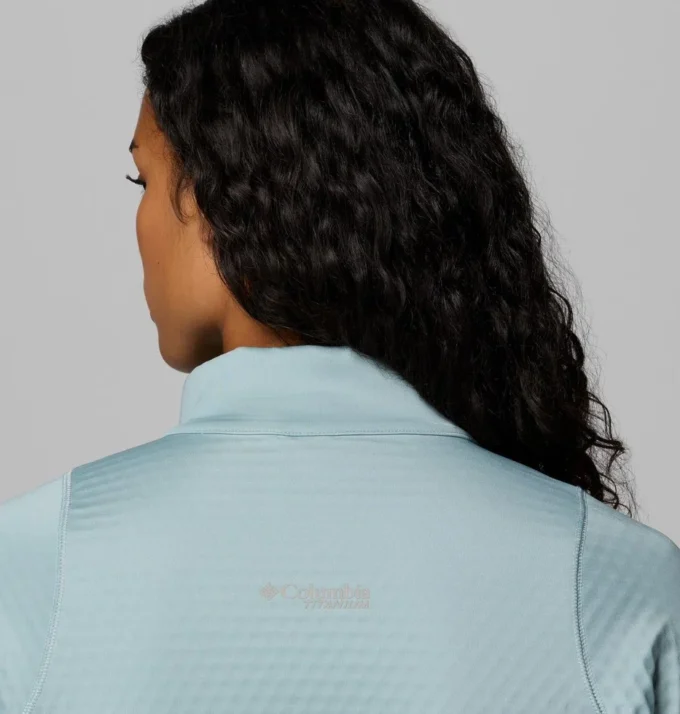 Sudadera con media cremallera Crystal Leaf™ Omni-Heat™ Helix para mujer Sudadera con media cremallera Crystal Leaf™ Omni-Heat™ Helix para mujer
