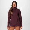 Sudadera con media cremallera de felpa Lake Aloha™ para mujer Sudadera con media cremallera de felpa Lake Aloha™ para mujer