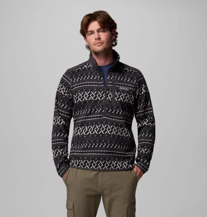 Sudadera con media cremallera estampada Men Sweater Weather™ II Sudadera con media cremallera estampada Men Sweater Weather™ II