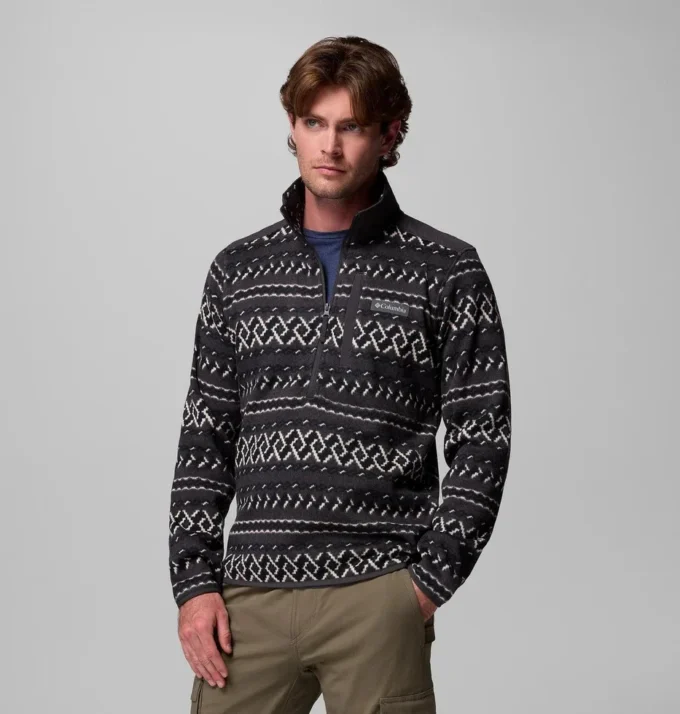 Sudadera con media cremallera estampada Men Sweater Weather™ II Sudadera con media cremallera estampada Men Sweater Weather™ II