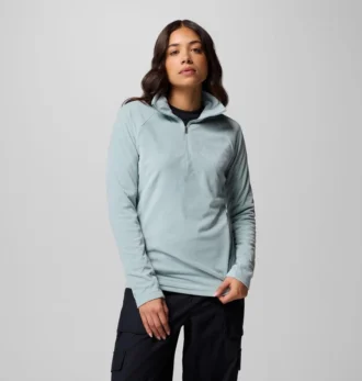 Sudadera con media cremallera Glacial™ IV para mujer