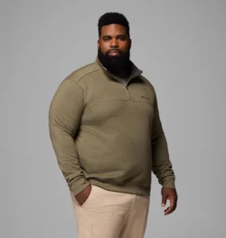 Sudadera con media cremallera Hart Mountain™ II para hombre – Talla grande