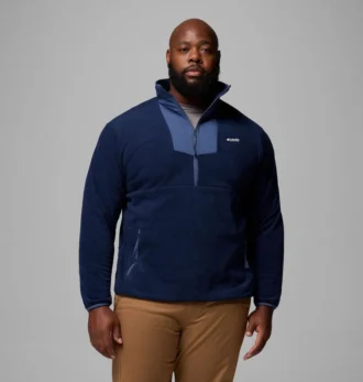 Sudadera con media cremallera Sequoia Grove™ para hombre – Talla grande