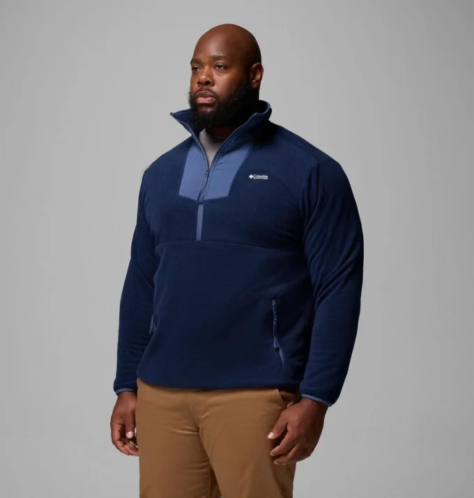 Sudadera con media cremallera Sequoia Grove™ para hombre – Talla grande Sudadera con media cremallera Sequoia Grove™ para hombre – Talla grande