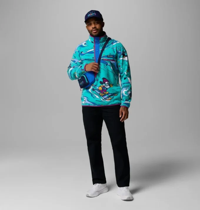 Sudadera con medio cierre a presión CSC x Disney para hombre Sudadera con medio cierre a presión CSC x Disney para hombre