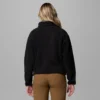 Sudadera corta de lana con medio broche Helvetia™ II para mujer