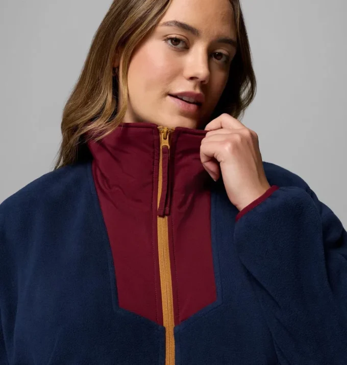 Sudadera de felpa con cremallera completa Sequoia Grove™ para mujer – Tallas grandes Sudadera de felpa con cremallera completa Sequoia Grove™ para mujer – Tallas grandes