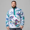Sudadera de felpa con medio broche CSC x Disney para hombre – Talla grande Sudadera de felpa con medio broche CSC x Disney para hombre – Talla grande