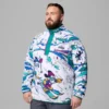Sudadera de felpa con medio broche CSC x Disney para hombre – Talla grande Sudadera de felpa con medio broche CSC x Disney para hombre – Talla grande