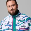 Sudadera de felpa con medio broche CSC x Disney para hombre – Talla grande Sudadera de felpa con medio broche CSC x Disney para hombre – Talla grande