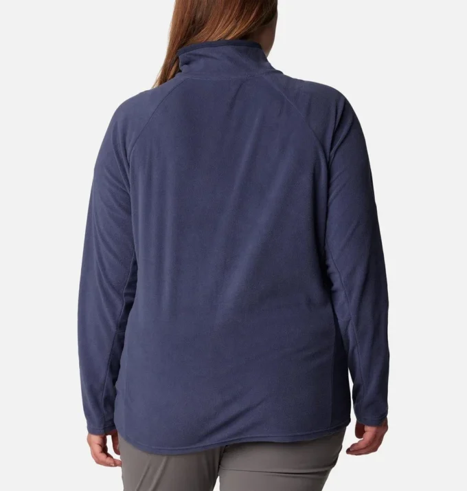Sudadera de lana con media cremallera Glacial™ IV para mujer – Tallas grandes