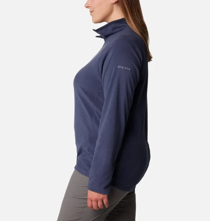Sudadera de lana con media cremallera Glacial™ IV para mujer – Tallas grandes