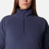 Sudadera de lana con media cremallera Glacial™ IV para mujer – Tallas grandes