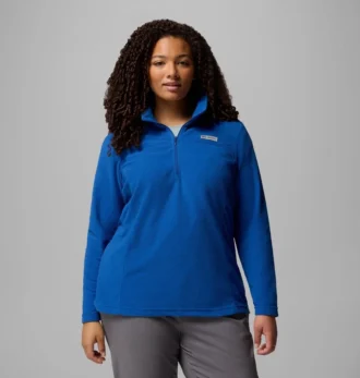 Sudadera de lana con media cremallera Lake Aloha™ para mujer – Tallas grandes
