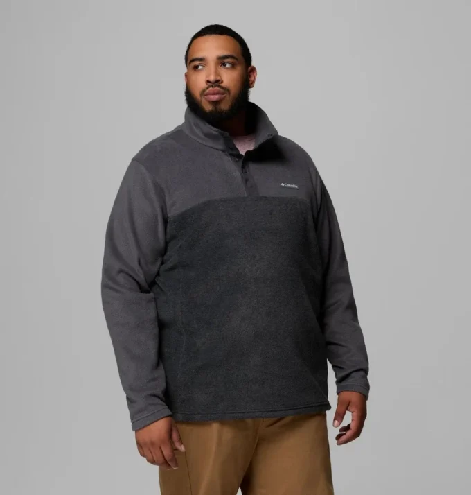 Sudadera de lana con medio broche Steens Mountain™ para hombre II – Talla grande