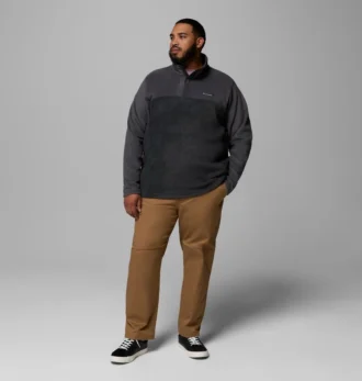 Sudadera de lana con medio broche Steens Mountain™ para hombre II – Talla grande