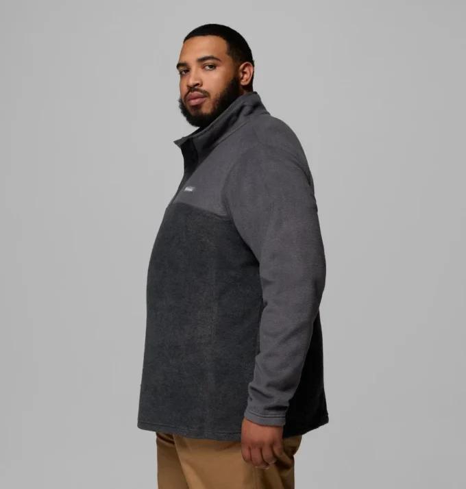 Sudadera de lana con medio broche Steens Mountain™ para hombre II – Talla grande