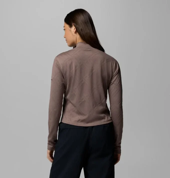 Sudadera de manga larga con cuello alto Granite Point™ para mujer