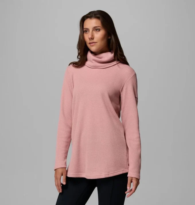 Suéter con cuello vuelto Holly Hideaway™ Waffle para mujer