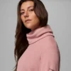 Suéter con cuello vuelto Holly Hideaway™ Waffle para mujer