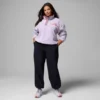 Suéter corto de lana con medio broche Helvetia™ II para mujer – Talla grande Suéter corto de lana con medio broche Helvetia™ II para mujer – Talla grande