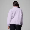 Suéter corto de lana con medio broche Helvetia™ II para mujer – Talla grande Suéter corto de lana con medio broche Helvetia™ II para mujer – Talla grande