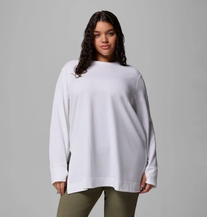 Túnica Holly Hideaway™ Waffle para mujer – Tallas grandes Túnica Holly Hideaway™ Waffle para mujer – Tallas grandes