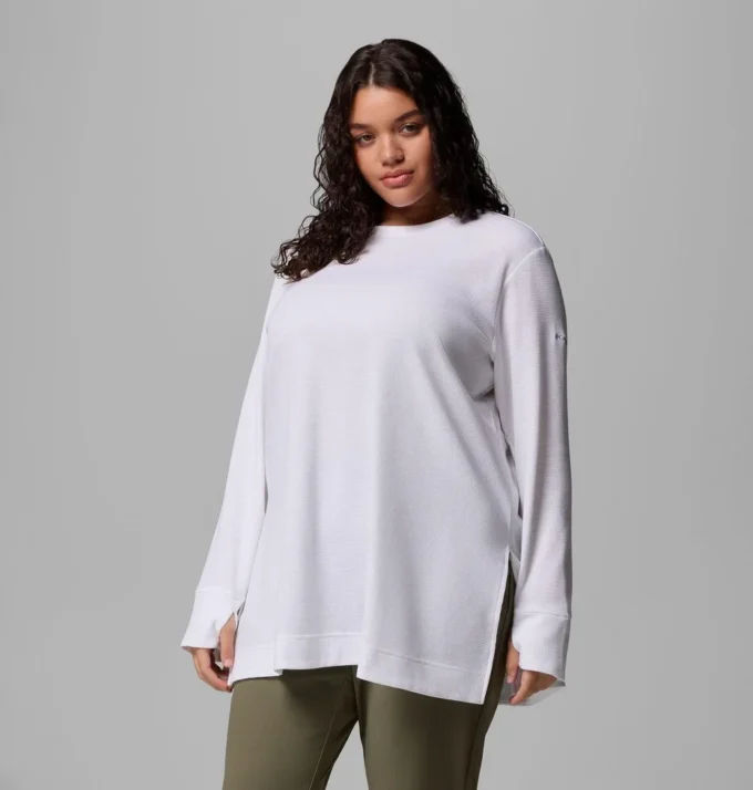 Túnica Holly Hideaway™ Waffle para mujer – Tallas grandes Túnica Holly Hideaway™ Waffle para mujer – Tallas grandes
