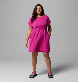 Vestido de manga corta Chill River™ para mujer – Tallas grandes Vestido de manga corta Chill River™ para mujer – Tallas grandes