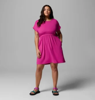 Vestido de manga corta Chill River™ para mujer – Tallas grandes Vestido de manga corta Chill River™ para mujer – Tallas grandes
